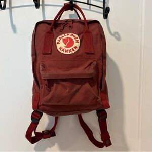 Fjallraven mini Kånken Red Backpack